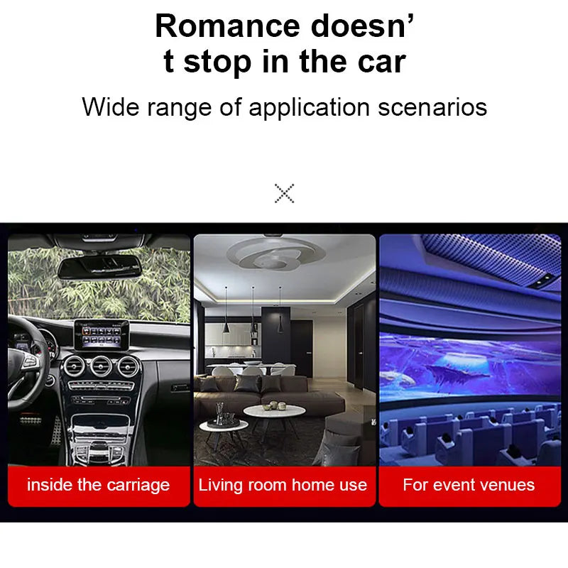 Galaxie USB Ambientelicht für Auto